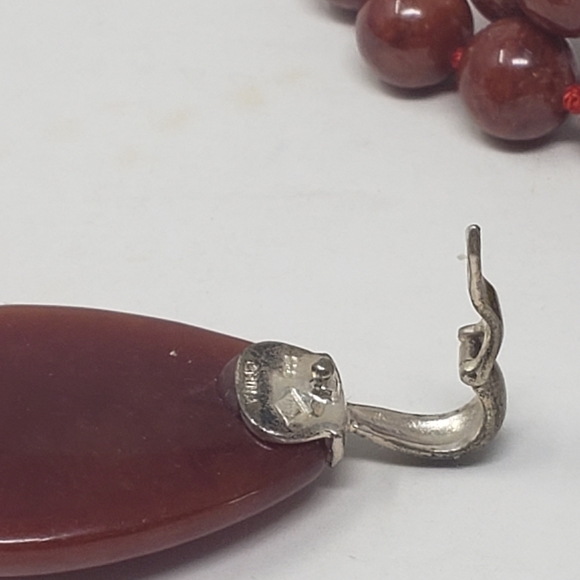 2 beaded necklaces with sterling silver enhancer - Picture 8 of 15